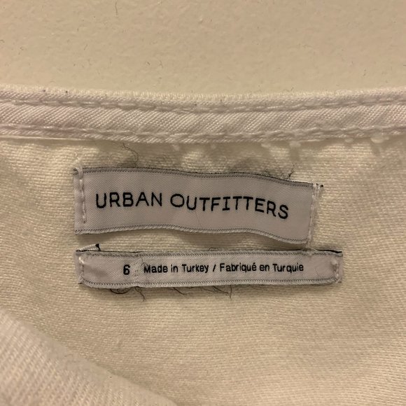 Urban Outfitters White Jean Dress - Picture 4 of 4